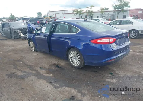 2013 Ford Fusion Hybrid Se from USA, damaged, VIN 3FA6P0LU8DR229316